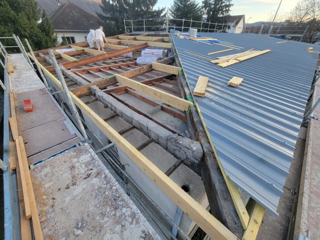 Refection de la toiture